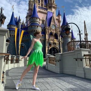Women’s small tinkerbell Disney costume